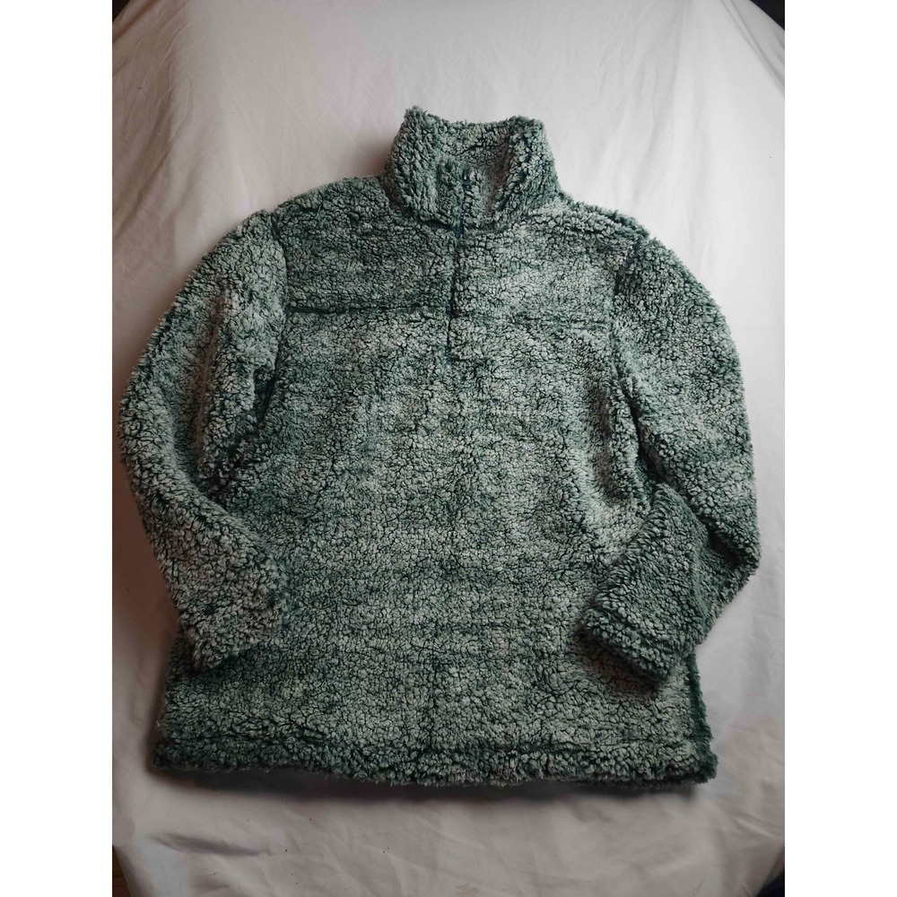 Zenana Outfitters Sweater Womens XL Textured Sherpa Fleece Outdoor Gorpcore Chic